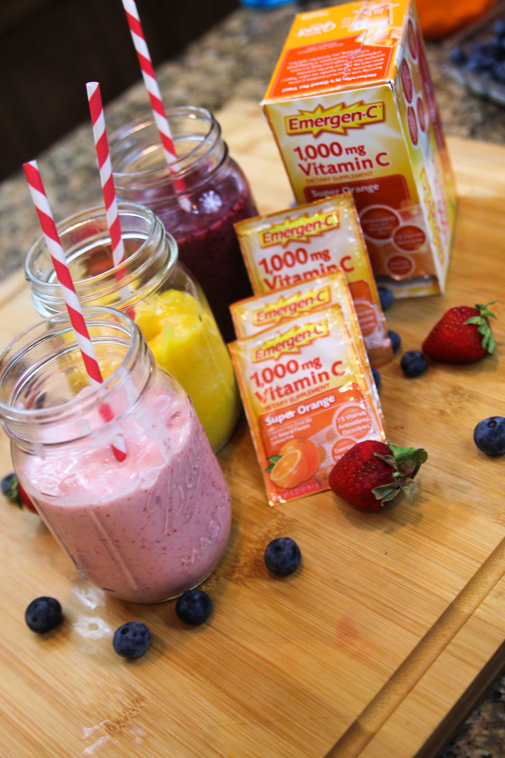 Make Ahead Fruit Smoothies with a Vitamin C Boost - All My Good Things
