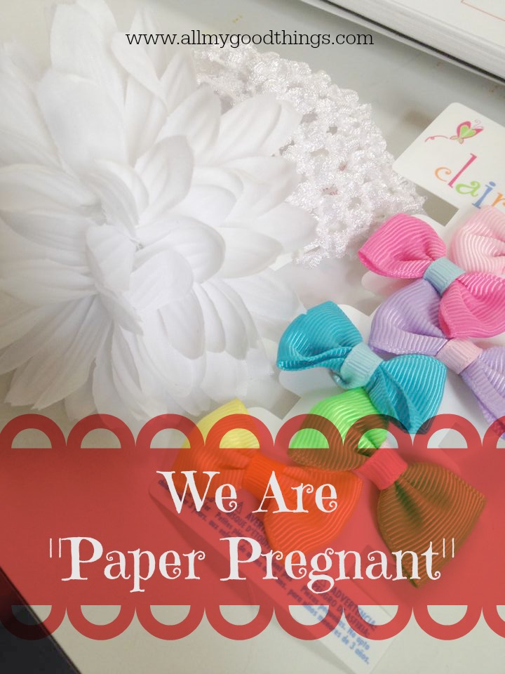 We Are Paper Pregnant!