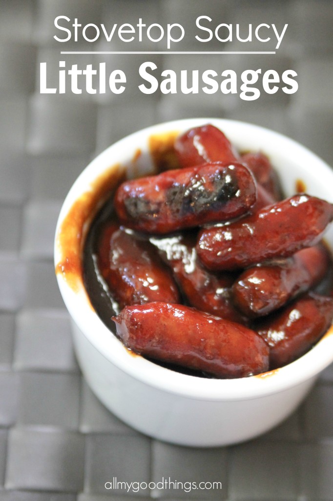 Stovetop Saucy Little Sausages