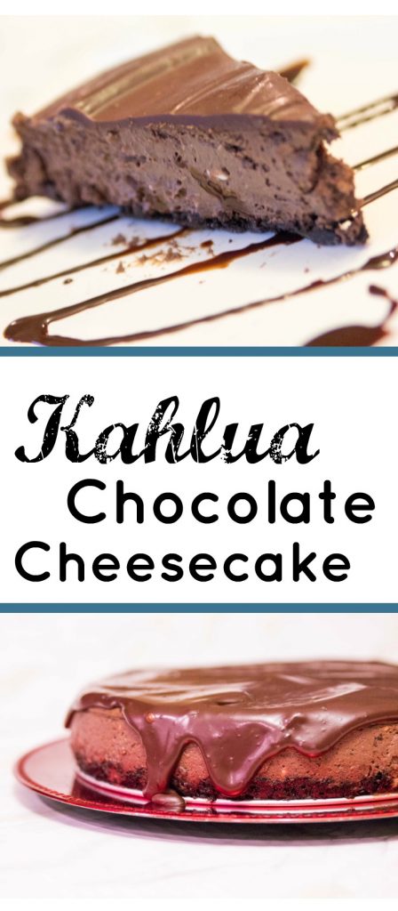 Kahlua Chocolate Cheesecake