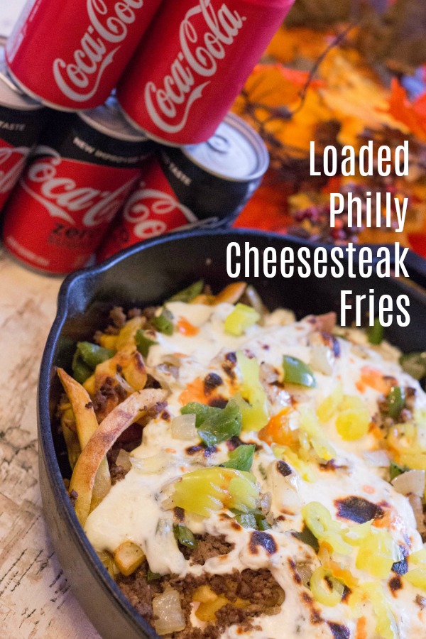 Loaded Philly Cheesesteak Fries