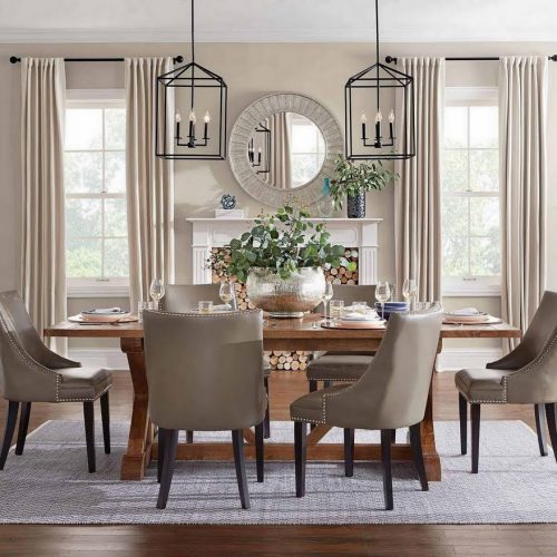 Create a Classic Dining Room Look with Home Depot Decor Shop