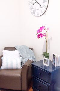 Feminine Office Makeover on a Budget