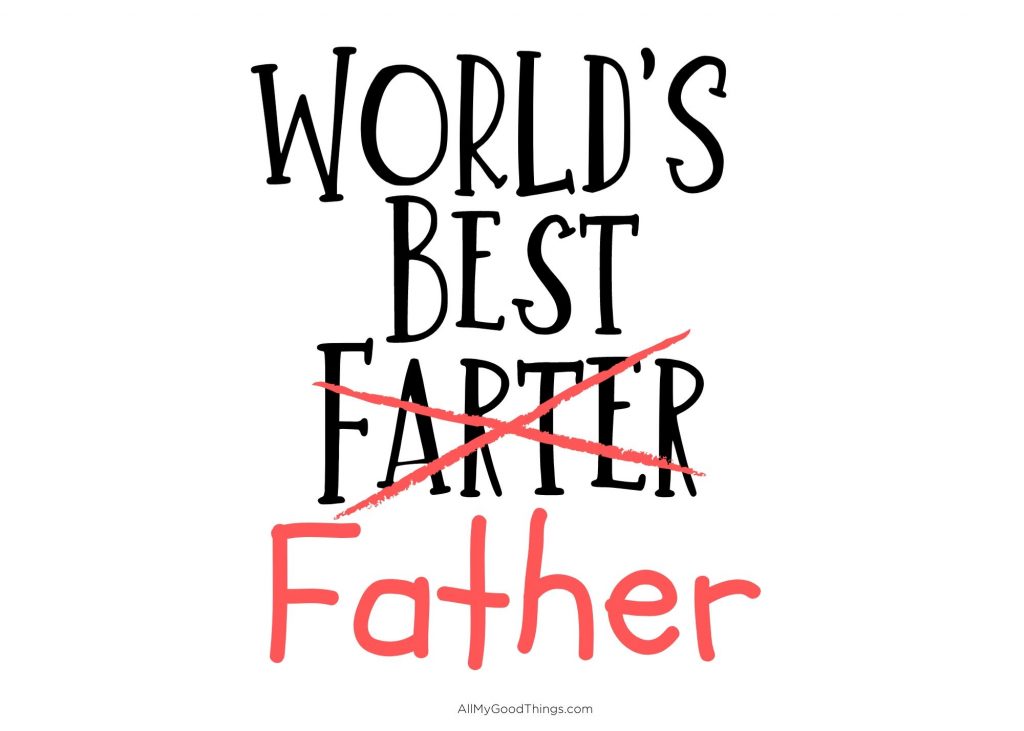 FREE Printable Funny Father s Day Cards All My Good Things